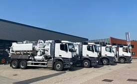 recently delivered vacuum truck koks ecovac aertssen 221514 08 09 2021
