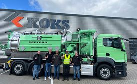 recently delivered vacuum truck koks ecovac peeters 222612 07 08 2023