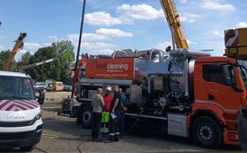 recent afgeleverd vacuumwagen koks ecovac hogedruk combi maxi cleaning 221546 02 09 2022